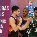 Trigubas dublis. NBA finalo finišas, vėjai Dalase, LeBronas ir gandai