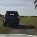 Floridos golfo laukuose policija gaudė vairuotoją