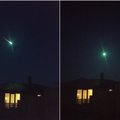 Lietuvos dangų perskrodė ryškus šviesulys: gyventojai dalijasi galimai meteoro nuotraukomis