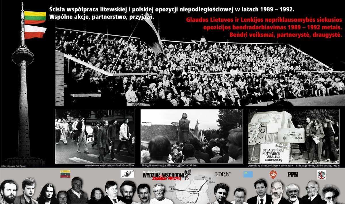 Solidarność z Litwą. Spotkanie polsko-litewskie 1988-1994