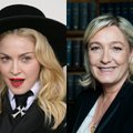Madonna turi ką pasakyti M. Le Pen