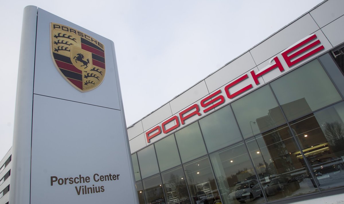 Porsche salonas Vilniuje
