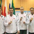 Lietuvos kurčiųjų vyrų stalo teniso rinktinė laimėjo dar vieną medalį