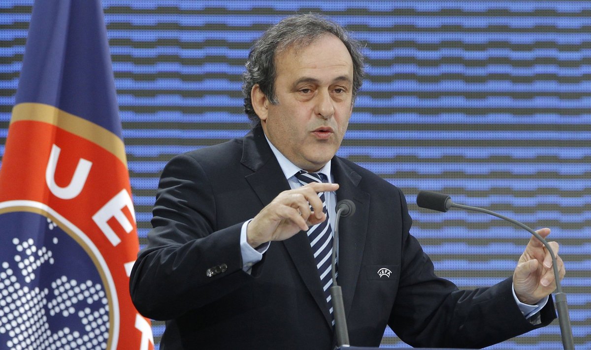 Michelis Platini - UEFA prezidentas