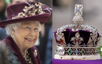 Karalienė Elžbieta II, karalienės Elžbietos II karūna / Vida press, Scanpix nuotr.