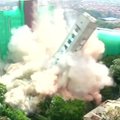 Kolumbijoje nugriautas 54 metrų aukščio pastatas