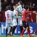 Ispanijoje – „Sevilla“ klubo pergalė ir „Valencia“ ekipos lygiosios