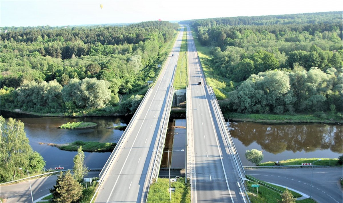 Autostrada Vilnius - Panevėžys / Gedimino Nemunaičio nuotr.