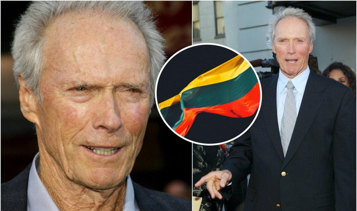 Clintas Eastwoodas tęsia teisminę kovą prieš Lietuvos įmonę / Foto: Vida Press, Shutterstock