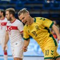 Lietuvos salės futbolo rinktinė sutriuškino Turkiją