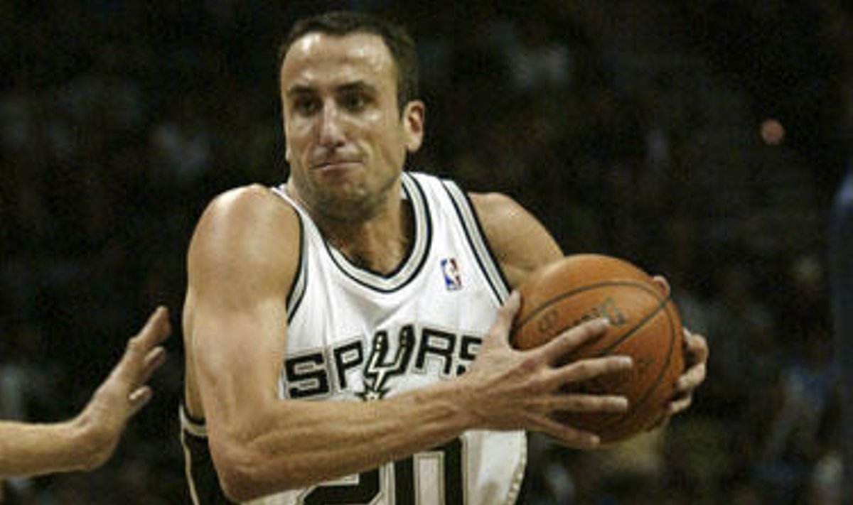 Emanuelis Ginobili ("Spurs")