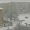 Kauno valdininkai padėkojo vienas kitam už darbą užgriuvus sniegui