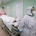 Rusijoje fiksuotas didžiausias nuo metų pradžios COVID-19 pacientų paros mirštamumas