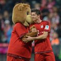 Penki R. Lewandowskio įvarčiai padėjo „Bayern“ klubui švęsti pergalę Vokietijos čempionate