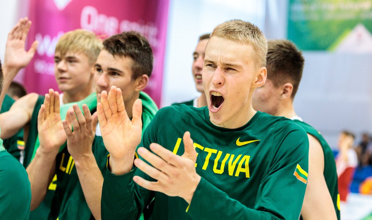 Europos jaunimo festivalio krepšinio turnyro pusfinalis: Lietuva – Suomija
