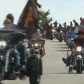 Motociklininkai JAV pažymėjo „Harley Davidson“ 110-ąjį jubiliejų