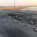 Rusijos statytinis: Čongaro tiltas šiuo metu esą nėra tinkamas naudoti