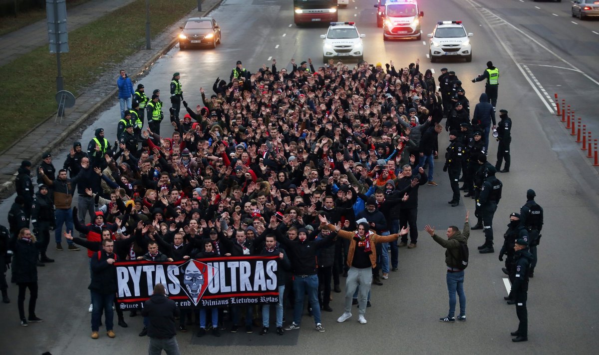 Vilniaus "Ryto" sirgaliai atvyksta į Kauną
