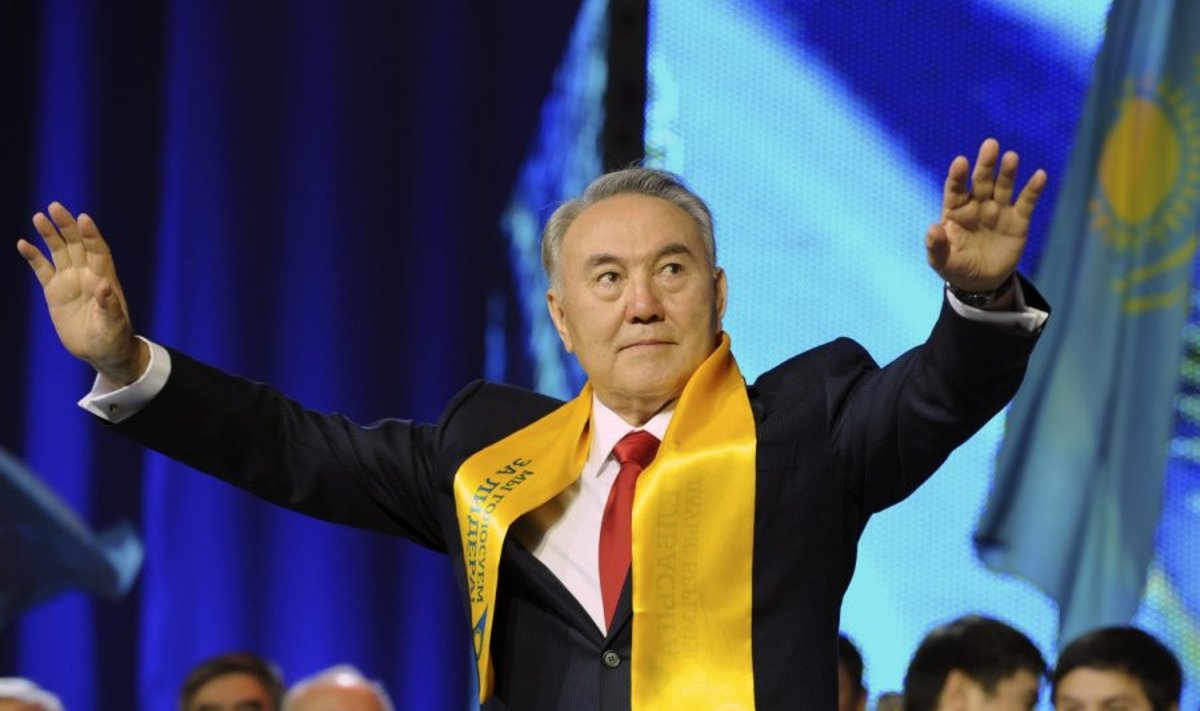 Kazachstano prezidentas N.Nazarbajevas 