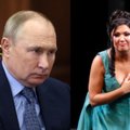 Darbo netekusi Putino rėmėja vadinama operos žvaigždė Anna Netrebko pasmerkė karą Ukrainoje