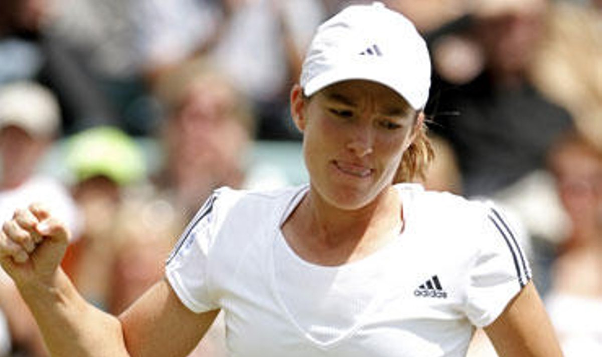 Justine Henin Wimbledono teniso turnyre