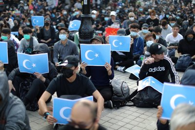 Protestai už uigūrų teises Kinijoje