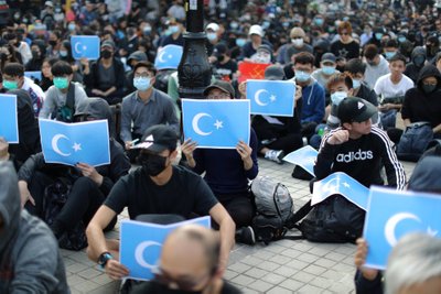 Protestai už uigūrų teises Kinijoje