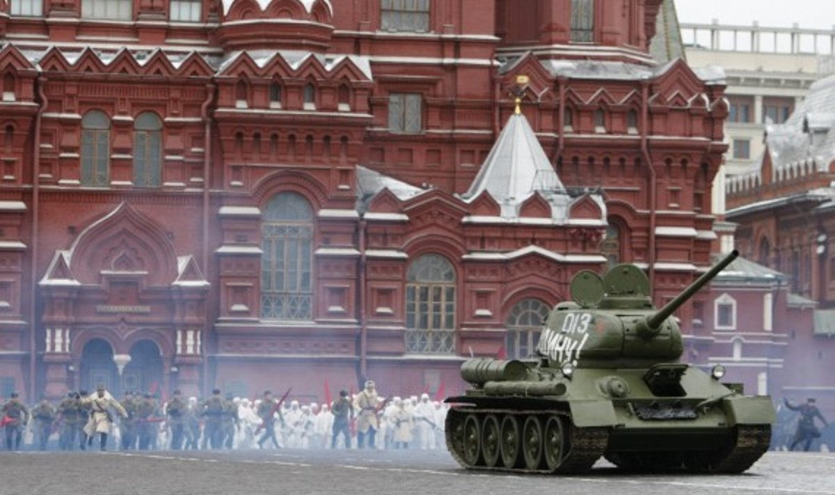 Военный парад в Москве, 7 ноября
