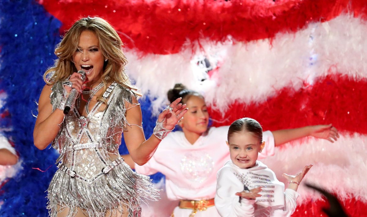 Super Bowl 2020: Jennifer Lopez ir Shakira pasirodymas