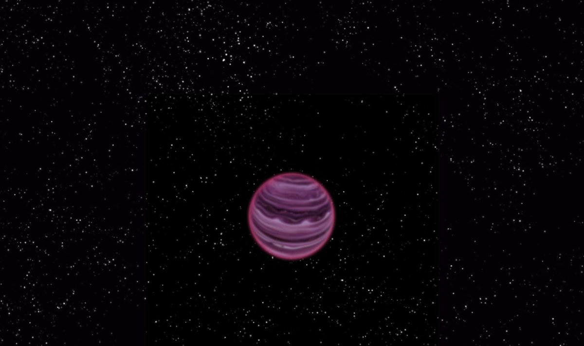 Įsivaizduojamas egzoplanetos PSO J318.5-22 vaizdas