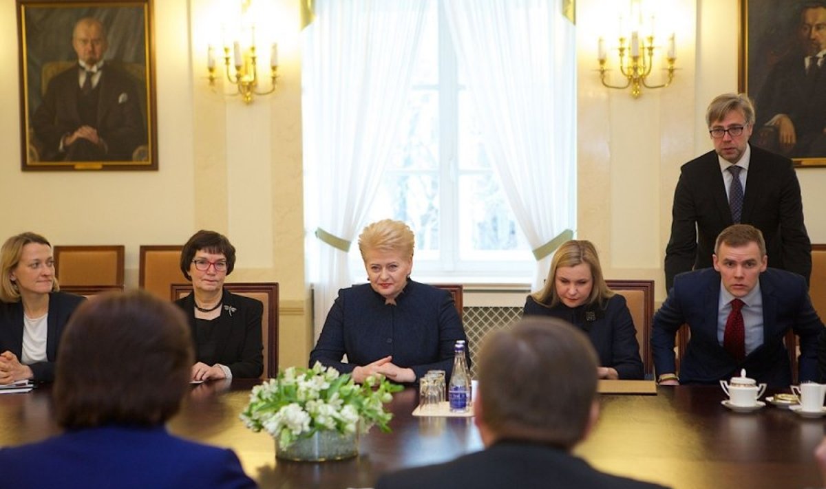 Prezidentės susitikimas su LR Seimo valdyba