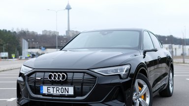 Naujo „Audi e-tron Sportback“ elektromobilio testas: padarykit įkrovimą mokamą!