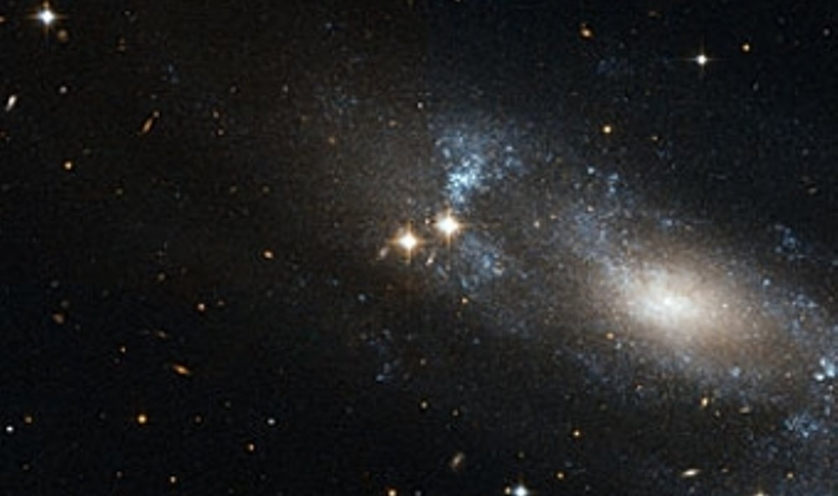 ESO 499-G37. Фото Hubble/ESA/NASA