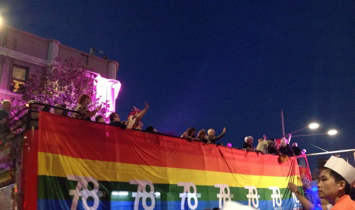 gėjų ir lesbiečių paradas Mardi Gras Australijoje