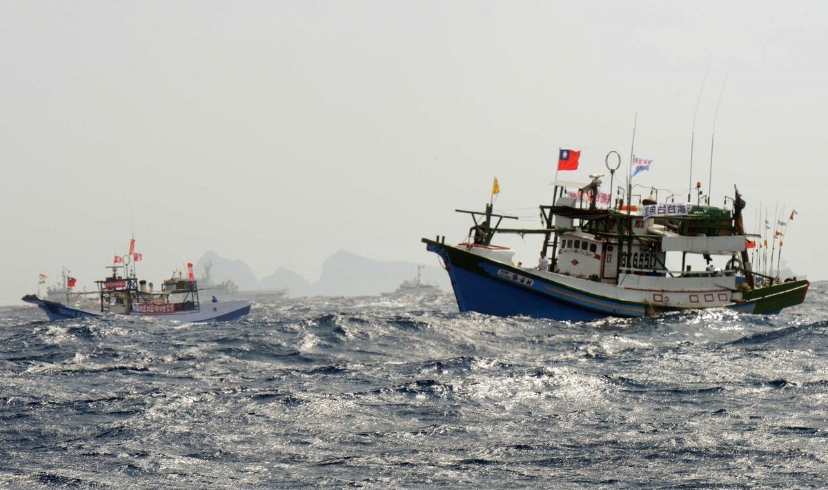 Taivano žvejų laivai