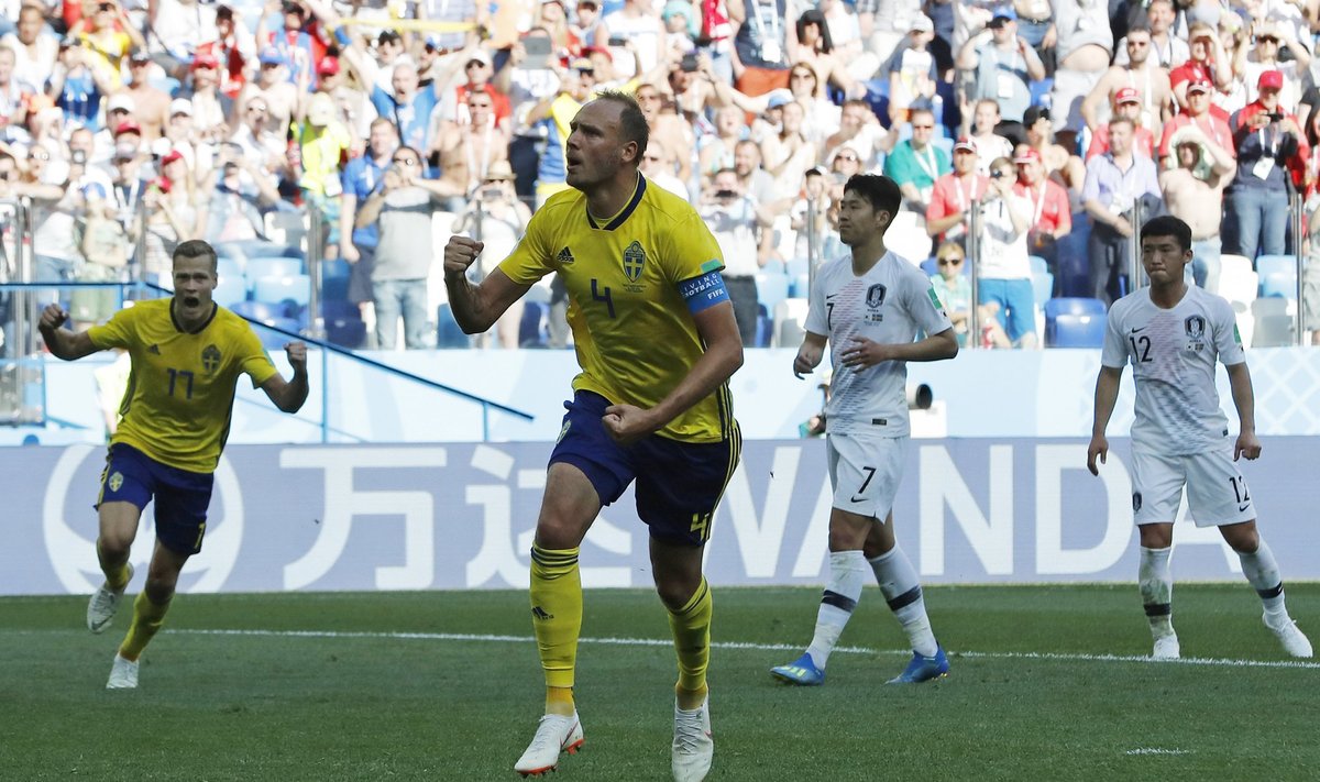 FIFA 2018: Švedija – Pietų Korėja