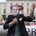 Lenkijos vairuotojai protestuoja prieš degalų brangimą
