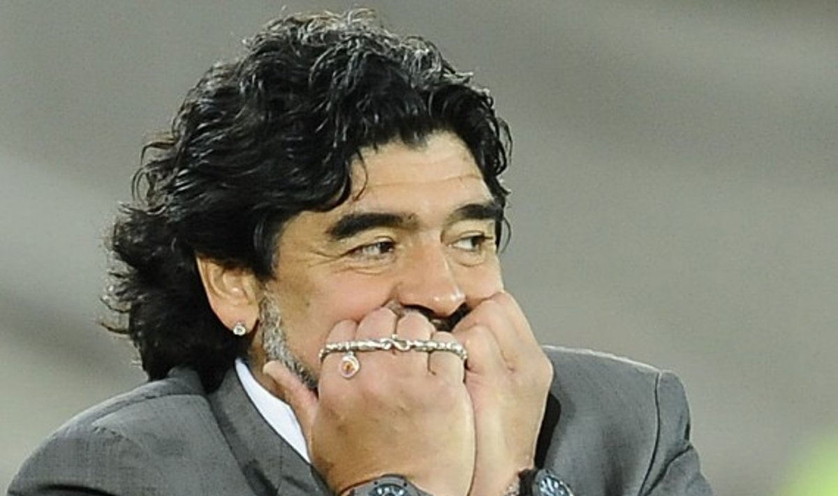 Diego Maradonai nepatiko pražangos prieš Lionelį Messi