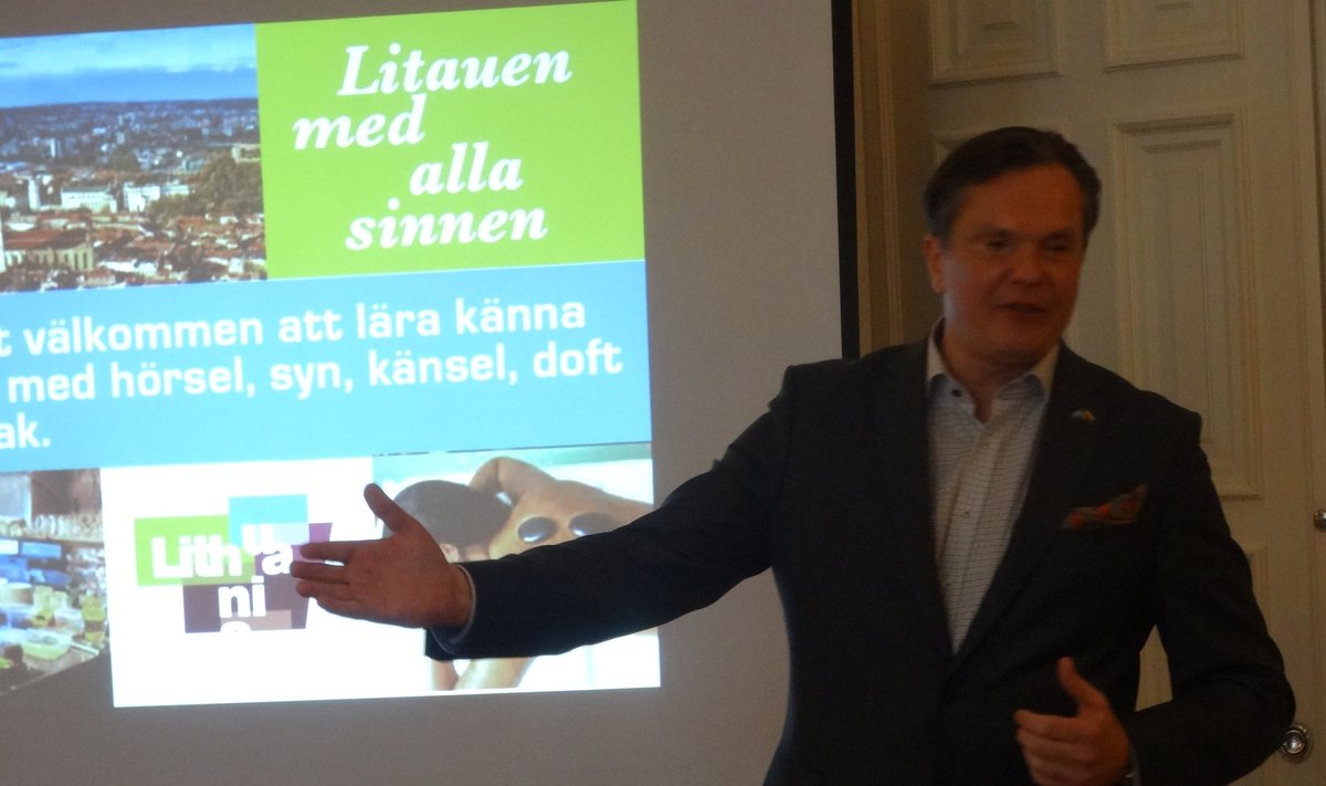 Lithuania presented at a tourism event in Stockholm
