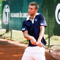 L. Grigelis pergale pradėjo Prezidento taurės teniso turnyro Vilniuje vienetų varžybas