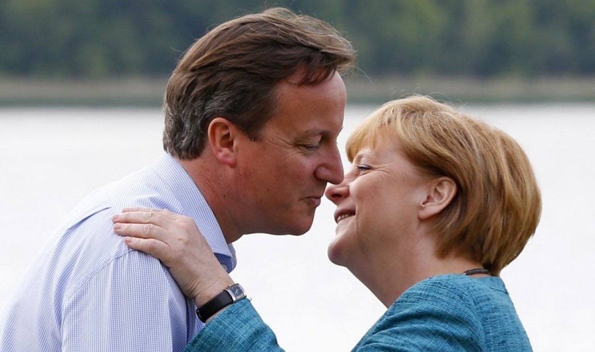 D. Cameronas ir A. Merkel