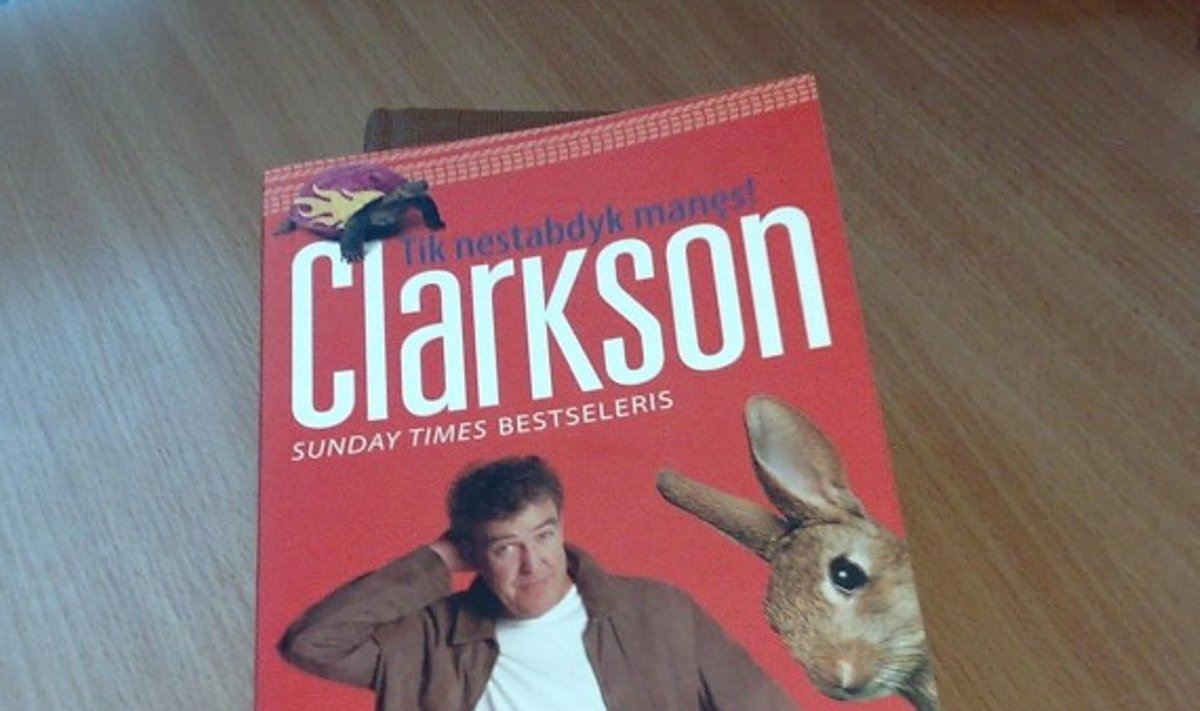 J.Clarksono knyga „Tik nestabdyk manęs“