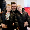 Merūnas Vitulskis su šeima ir mokiniais vieši Laplandijoje