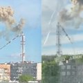Российские войска ударили по телебашне в Харькове