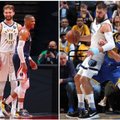 NBA finišas: Valančiūno laukia kautynės su Curry kariauna, o Sabonio – sunkios „Play in“ kapotynės