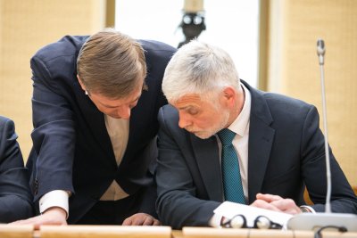 Ramūnas Karbauskis ir Bronius Markauskas