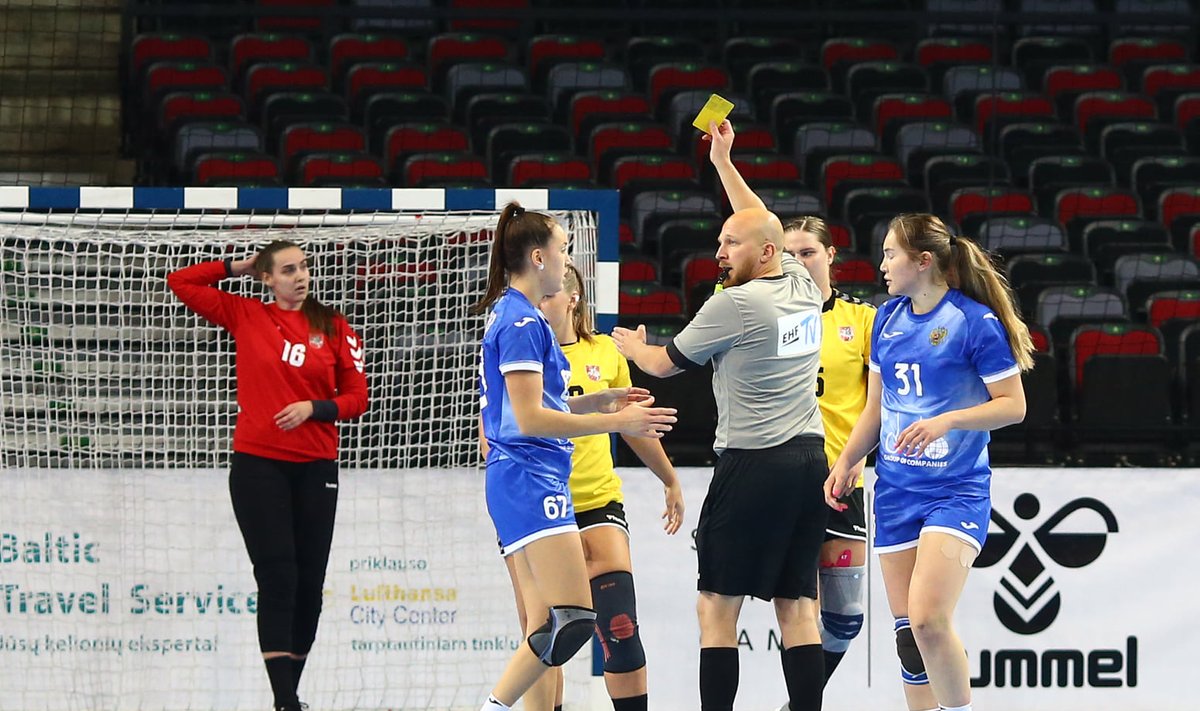 Rungtynės tarp Lietuvos ir Rusijos moterų rankinio rinktinių