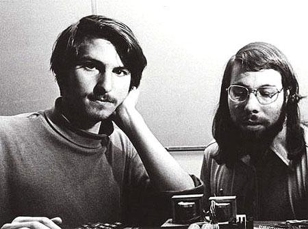 Steve'as Jobsas ir Steve'as Wozniakas (flickr.com nuotr.)