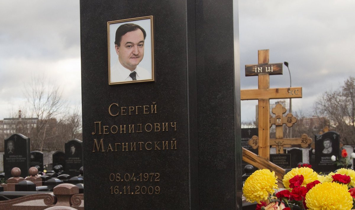 Sergey Magnitsky grave