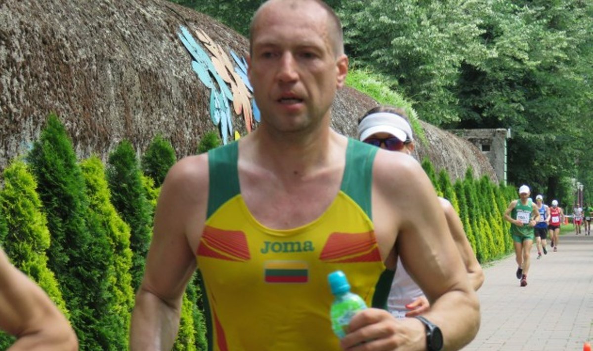 Lietuvos 100 km rekordininkas Aleksandras Sorokinas